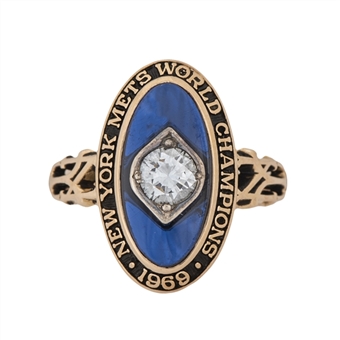 1969 New York Mets World Series Championship Ladies Ring (Burbrink Family LOA)